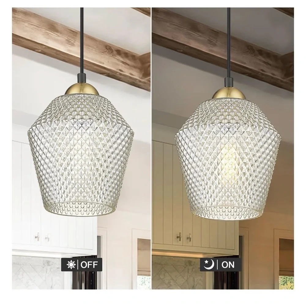 Gold Pendant Light Fixture